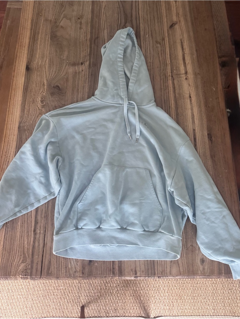 ALO Yoga Women's Crewneck Hoodie - Light Blue